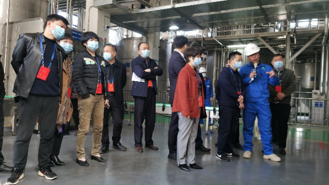 津市市人大常委会莅临AC米兰官网生物湖南生产基地视察指导